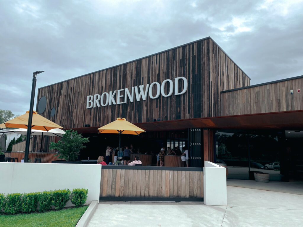 Brokenwood winery cellar door.