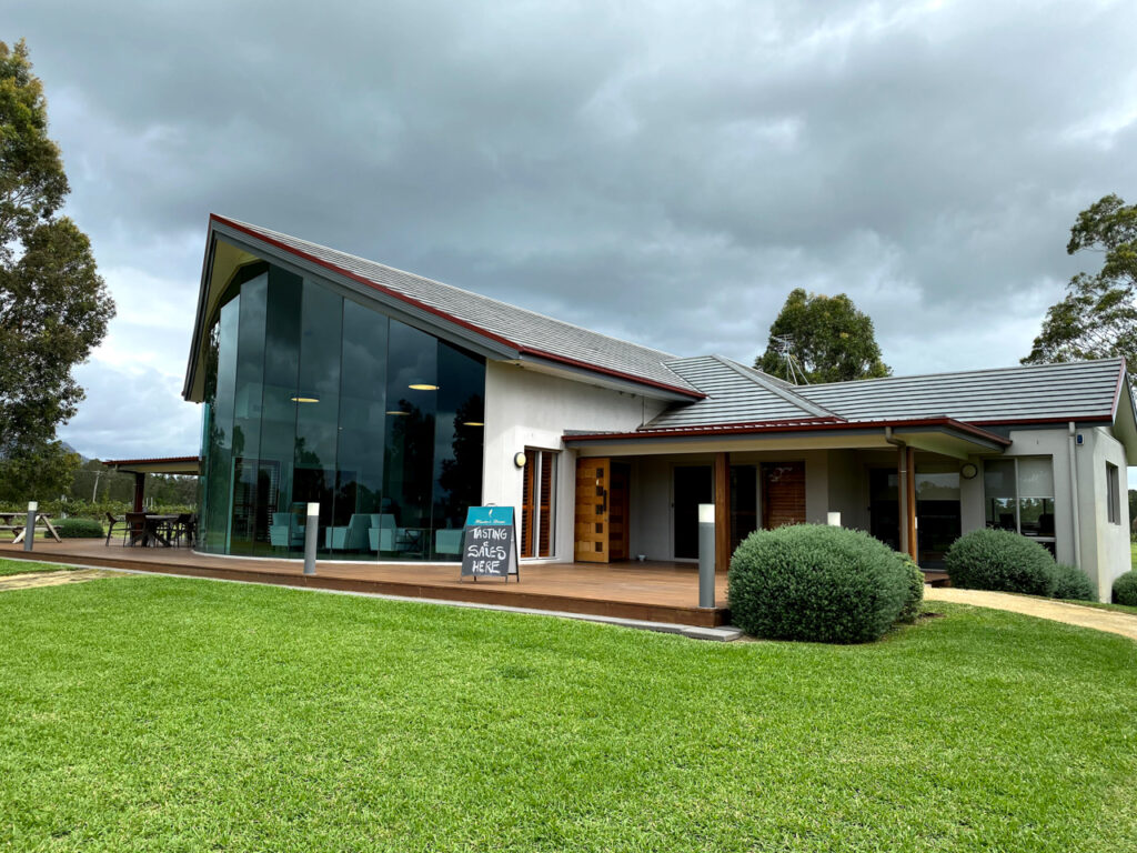 Hunters Dream winery building.