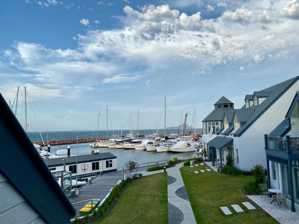 Anchorage Hotel Port Stephens Loft Room view