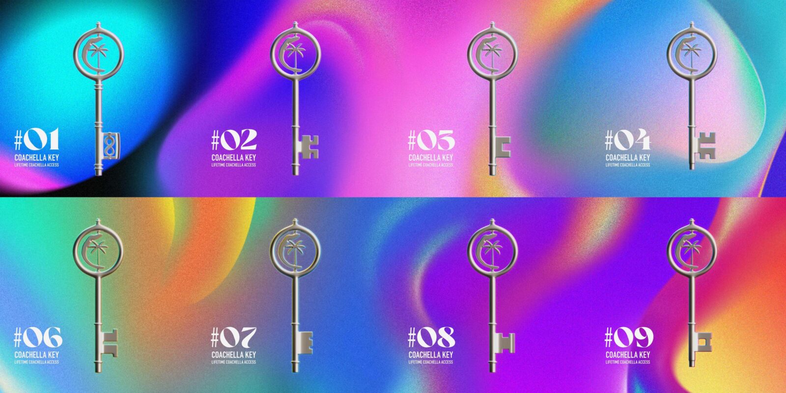 Coachella Collectible Key Collection screenshots