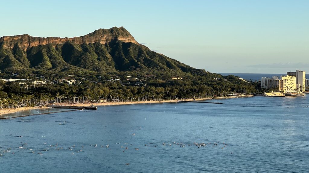 Diamond Head crater in Waikiki